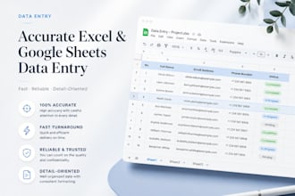 convert PDF or images into clean, organized excel data