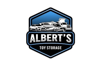 design motivation 3d logo for a vehicle storage yard
