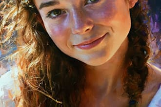 paint renaissance art oil painting portrait