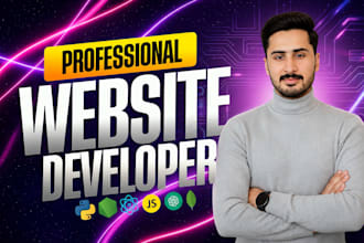 build rebuild custom website development full stack front end back end developer