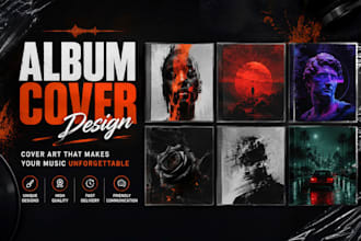design album cover design, album cover art, music cover art