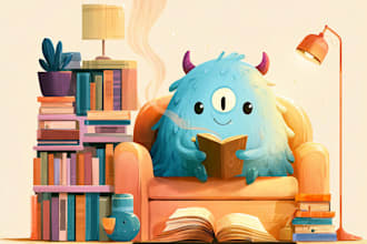 draw anything object character illustration