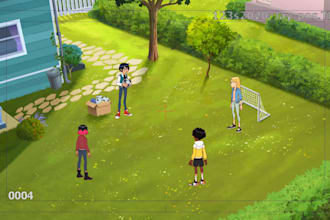 create professional 2d animations