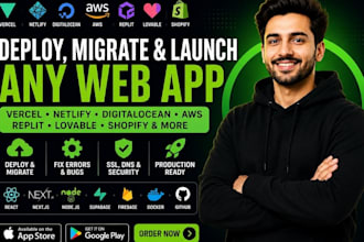 deploy netlify to vercel, digitalocean base44 AWS cloud lovable to wordpress