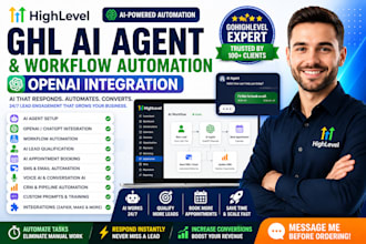 ghl ai agent and workflow automation openai integration