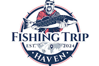design a professional boat logo for your marine business or brand