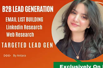 find targeted lead generation email list building