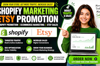 shopify marketing etsy promotion shopify promotion ecommerce marketing