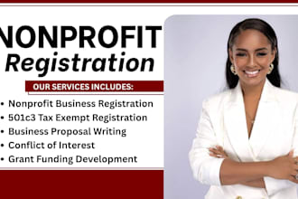 prepare and efile 990n or 990ez, 501c3 registration, reinstatement, 1023ez ein
