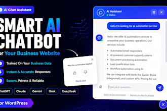 build and train an ai chatbot for your wordpress website