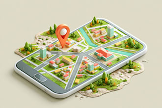 fantasy map illustration vector event map design