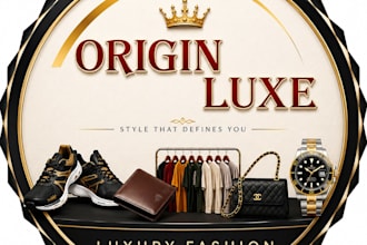 premium luxury brand logo designer
