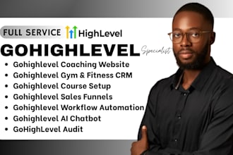 gohighlevel course ghl coaching gym fitness website funnels automation ghl audit