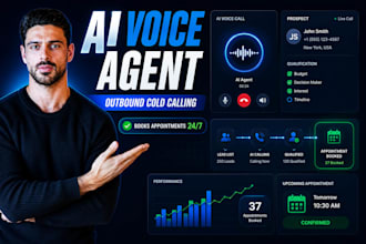 build ai voice agent cold calling real estate leads