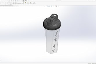 design your everyday product in cad for 3d printing or manufacturing