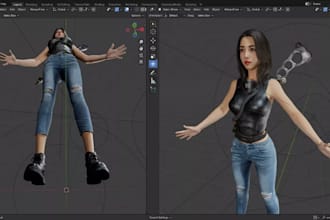 3d game character modeling 3d creature character rigging for unity unreal engine