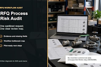 audit your b2b rfq quote process and map the risks