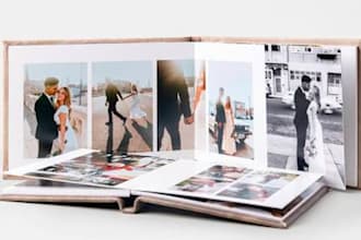 design wedding album, photo book and photo album
