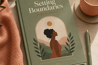 create a setting boundaries guide and journal