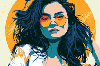 cartoon or vector anything for you