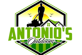 design a professional landscape logo for your landscaping business