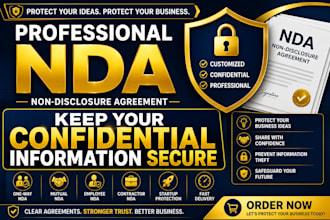 draft a professional nda to protect your business and confidential information
