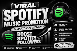 do viral spotify music promotion to zero bot boost spotify followers