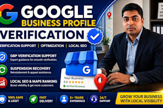 fix google business profile verification issues and gmb verify