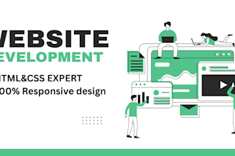 build responsible HTML and CSS code