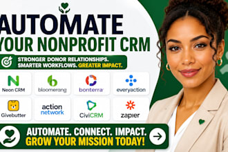 neon crm bloomerang bonterra everyaction givebutter actionnetwork civicrm zapier