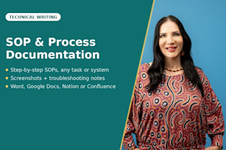 write clear sops and process documentation for your business