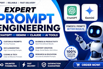 create expert chatgpt and gemini ai prompts for  chatgpt and gemini ai prompts