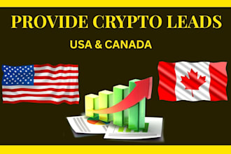 provide crypto leads in USA UK aus and canada