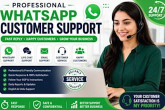 be your virtual assistant for customer support and ecommerce