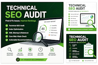 do technical SEO audit and fix wordpress issues