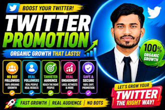 do twitter promotion and marketing for fast organic growth