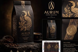 design product packaging and labels with print ready files