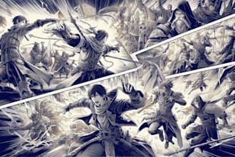 turn your script into professional manga comic pages