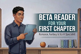 be your beta reader for your first chapter