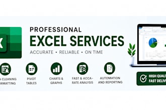 clean, organize, format, pivot tables and data analysis in excel