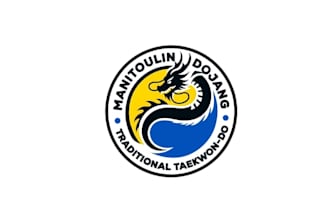 make martial arts logo appealing to kids adults and families