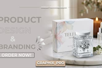 do modern packaging design, product design and branding