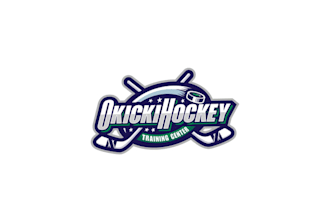 design powerful hockey training center logo