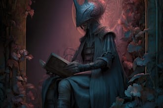 illustrate dark, grimdark, and eldritch horror characters