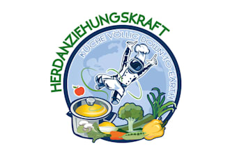 create an amazing consulting logo for german food blog