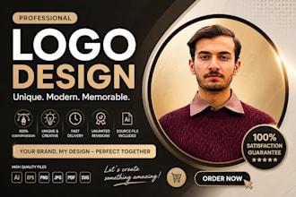 create premium logo design for brands and companies