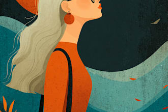 create colorful childrens book illustrations for your story