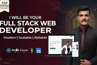 be your web developer, wordpress to full stack