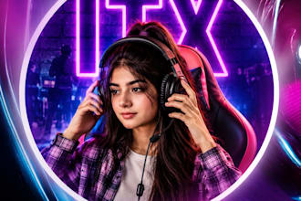 design gaming posters, thumbnails, and esports graphics