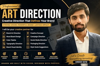 provide professional art direction for branding and campaigns